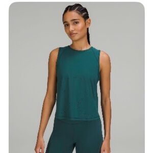 Sculpt Tank Top in Jasper Green